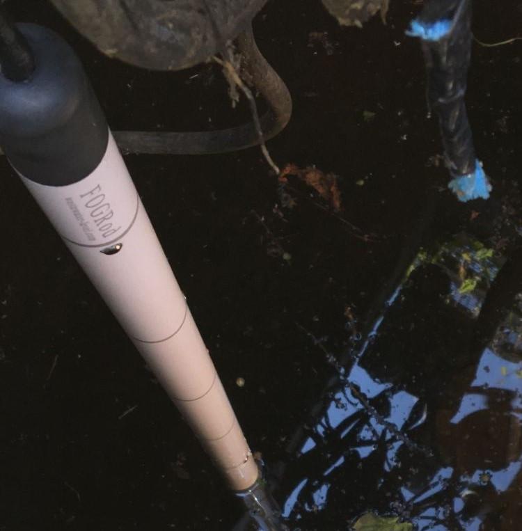 FOGRod conductive level sensing electrode